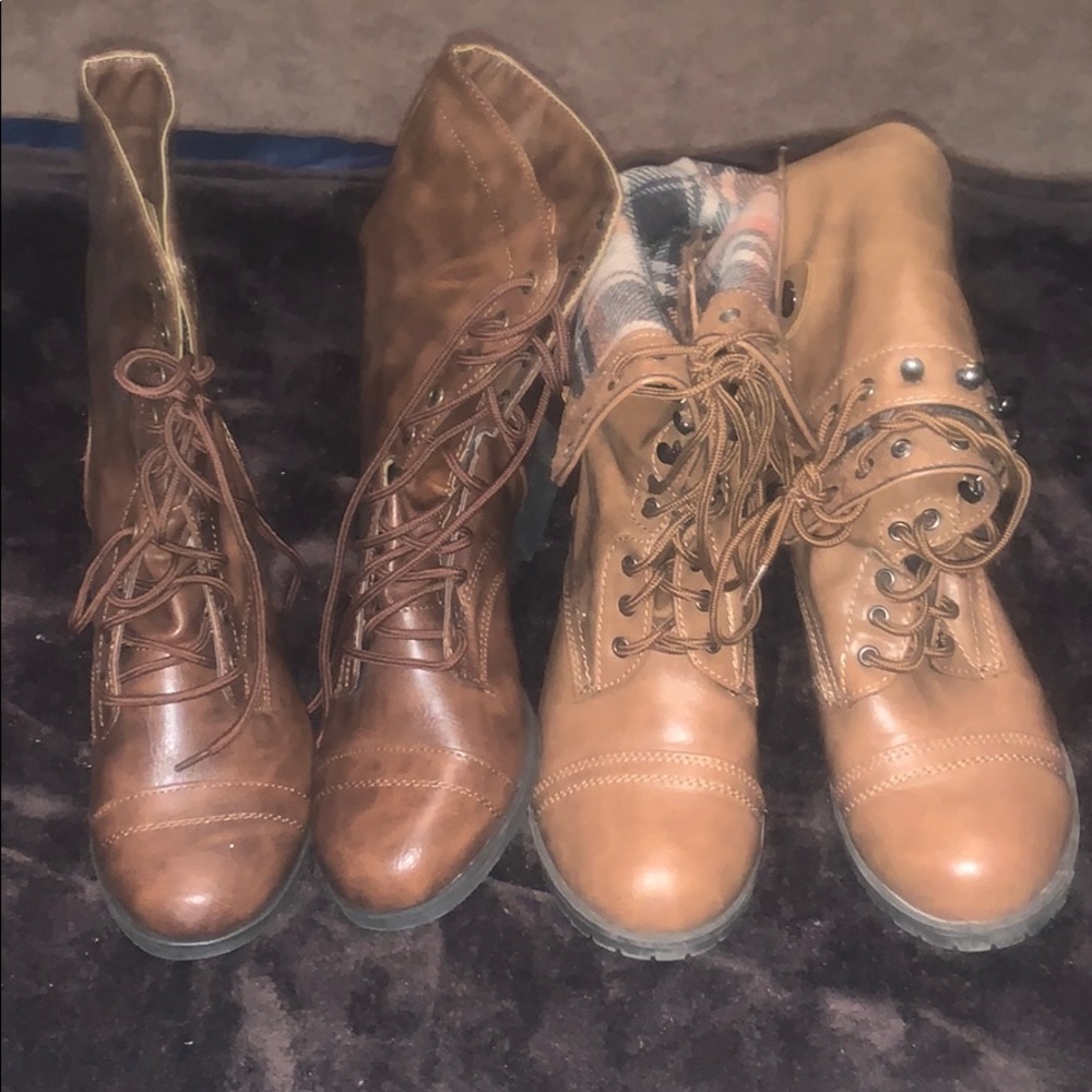 COPY - Brown boots-2 pair for $10